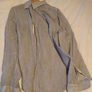 Rag and Bone Classic Fit Linen XL shirt